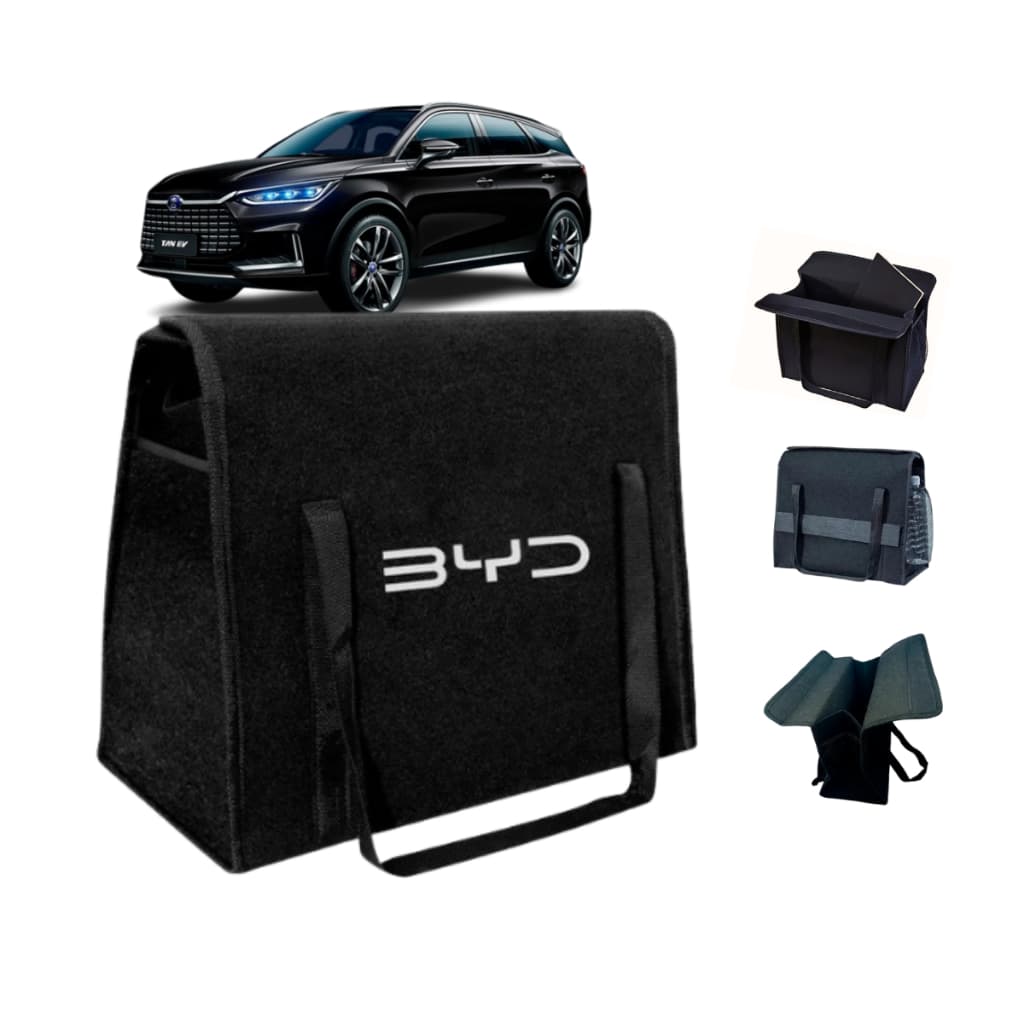 Bolsa Organizadora Automotiva Porta Malas Carpete Carro Byd