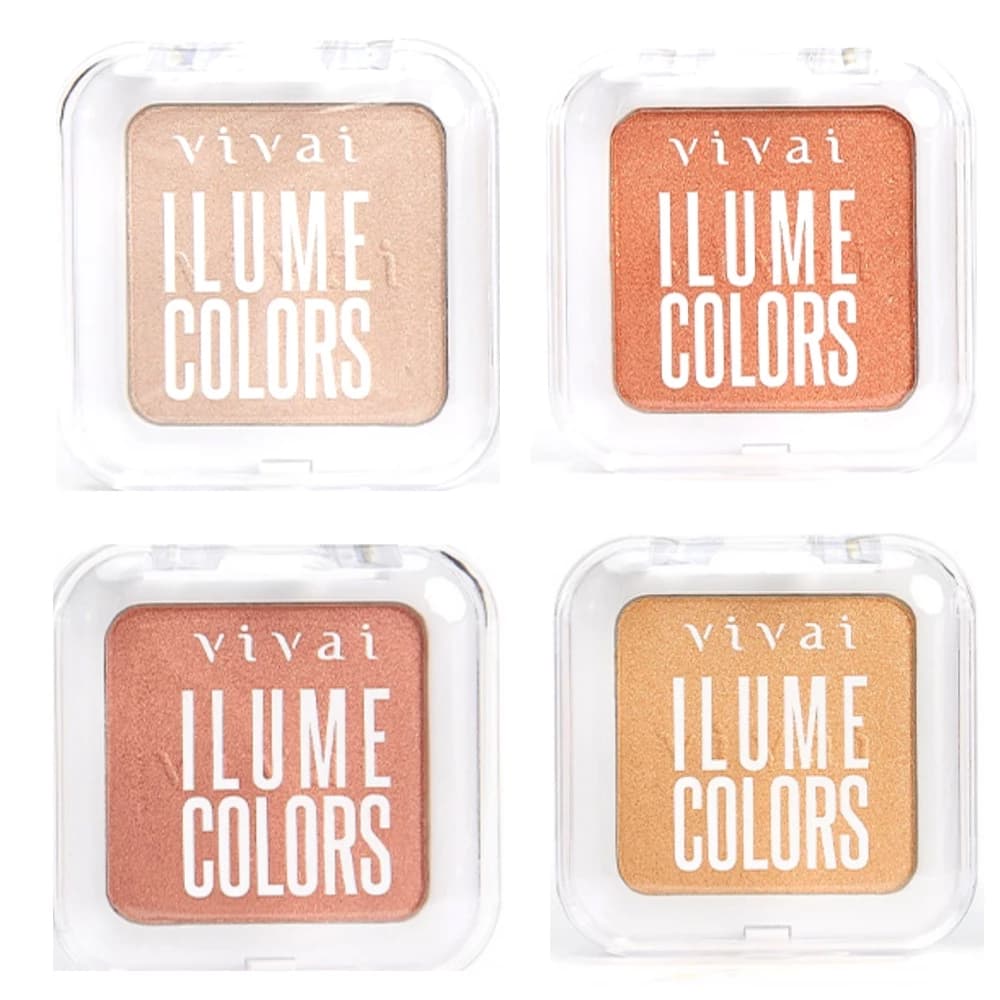 Iluminador Compacto Ilumine Colors - Vivai