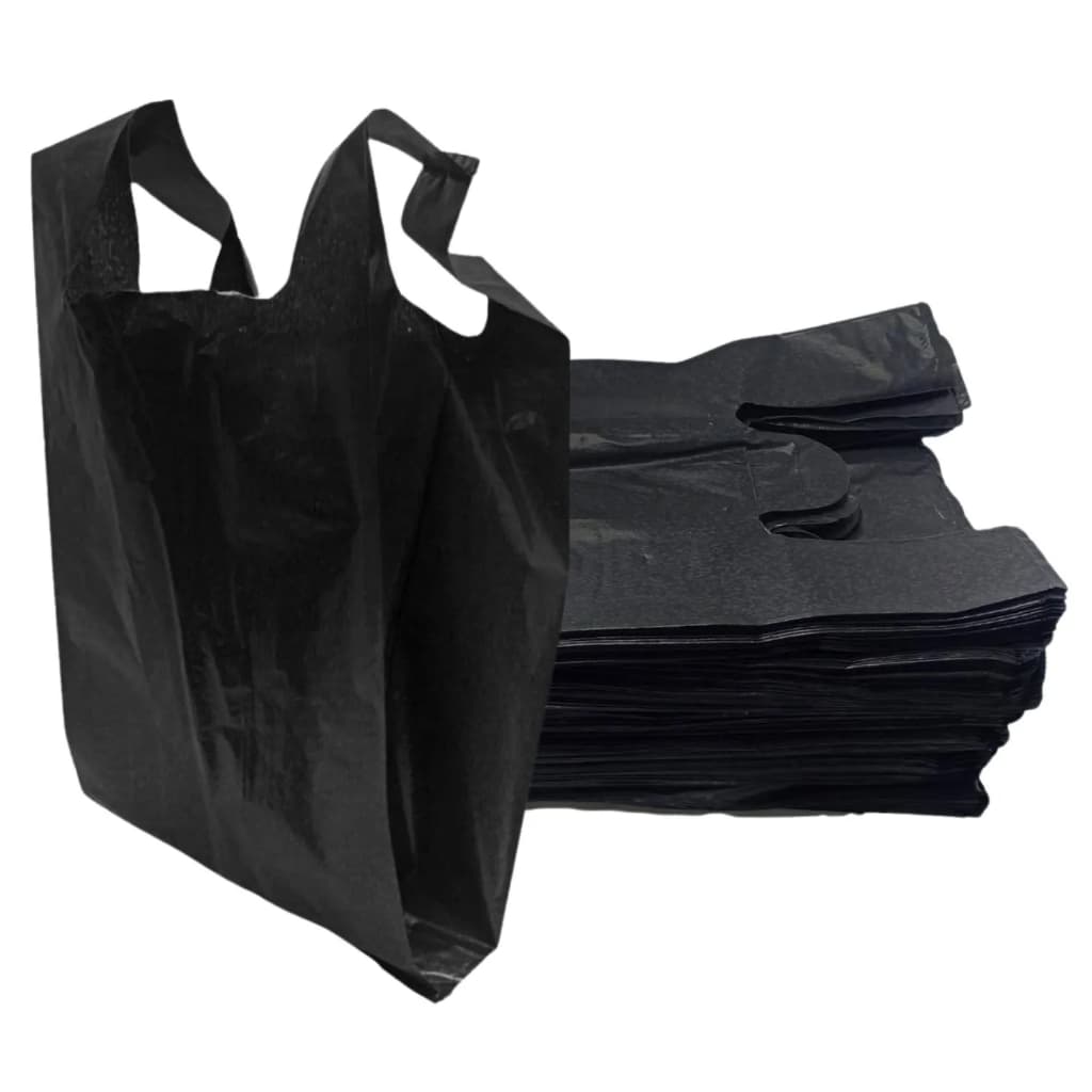 Sacola Preta Reciclada Com 4 Kg "ESCOLHA O TAMANHO"