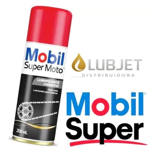 Lubrificante Mobil Chain Lube 200ml – Proteção e Durabilidade para Correntes