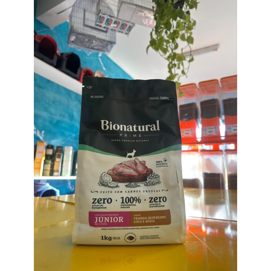 Ração Bionatural prime Júnior - 1KG