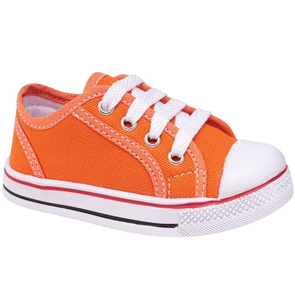 Tênis Basic Infantil Unissex Laranja - *ENVIO IMEDIATO*