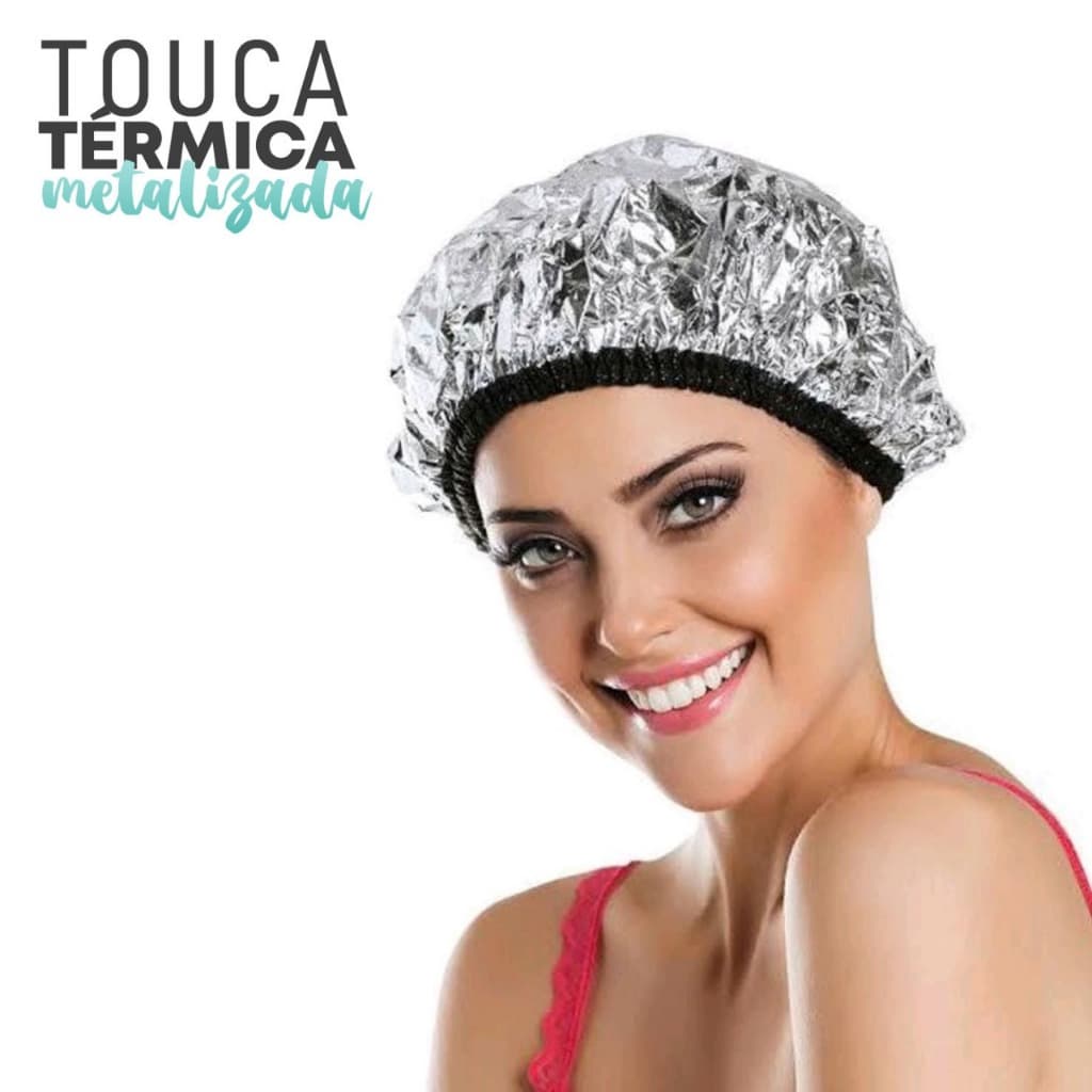 Touca Térmica Metalizada Para Hidratação- 1 Unidade