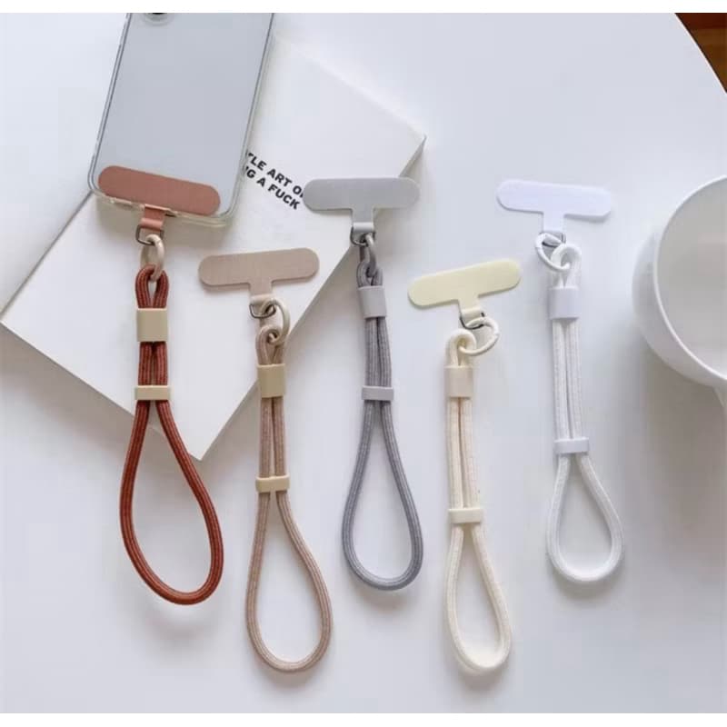 Alça de Pulso para Celular com Corda de Mão e Suporte Universal
