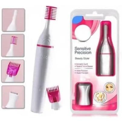 Depilador elétrico sem fio Sweet Sensitive Precision cor branco