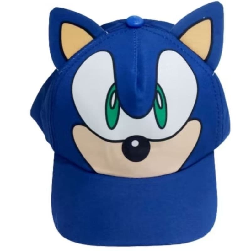 Boné Infantil Sonic Tamanho único interativo chapéu