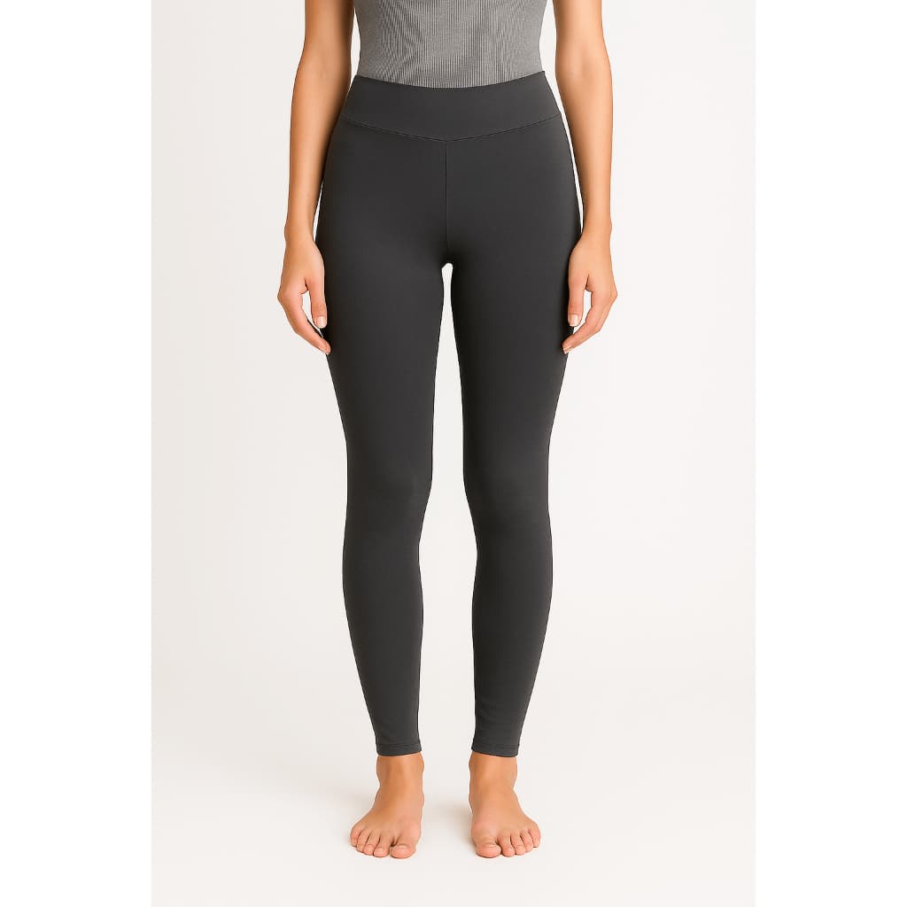 Calça Legging Feminina Flanelada com Forro Interno Confortável