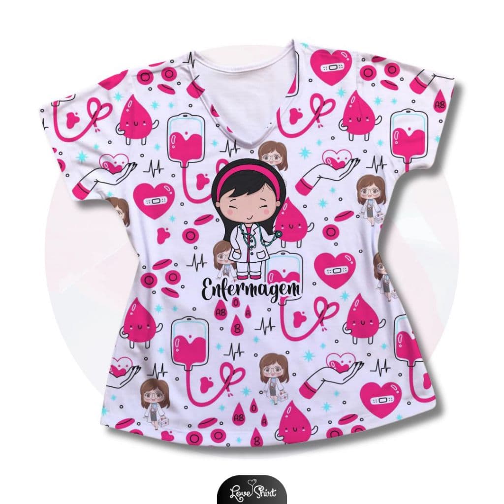 Camisa Profissão Enfermagem