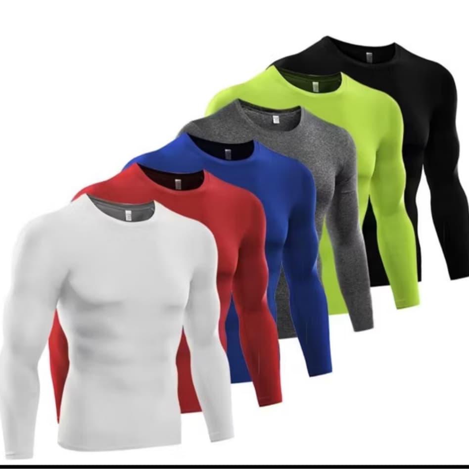 Camisa Termica Masculina Proteção UV+50 Segunda Pele Camiseta Blusa Unissex Academia Manga Longa