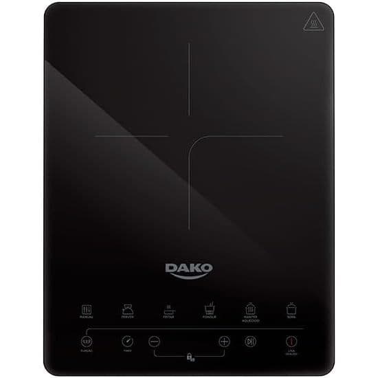 Cooktop de Indução 1 Boca Dako Portátil Preto (OUTLET)
