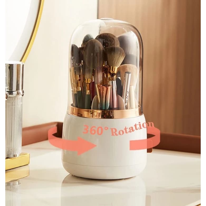 Organizador De Acrílico Porta Acrilico Maquiagem  Porta Pincel Bandeja Rotativa Multifuncional 3 MODELO