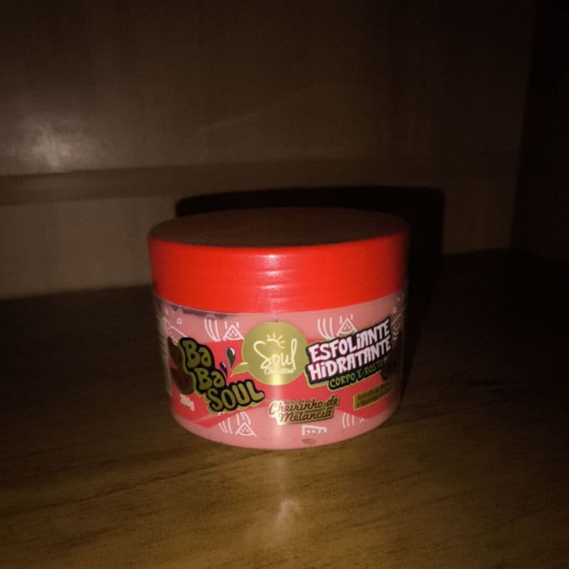 Esfoliante hidratante Babasoul melancia 250gr