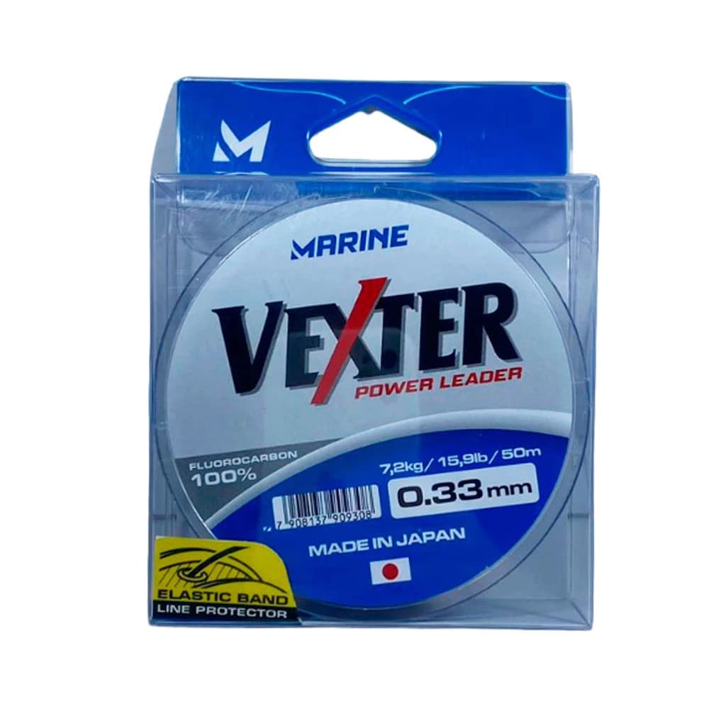 Fluorcarbon Leader Vexter Resistente 0.33mm 50m 15.9lbs Marine