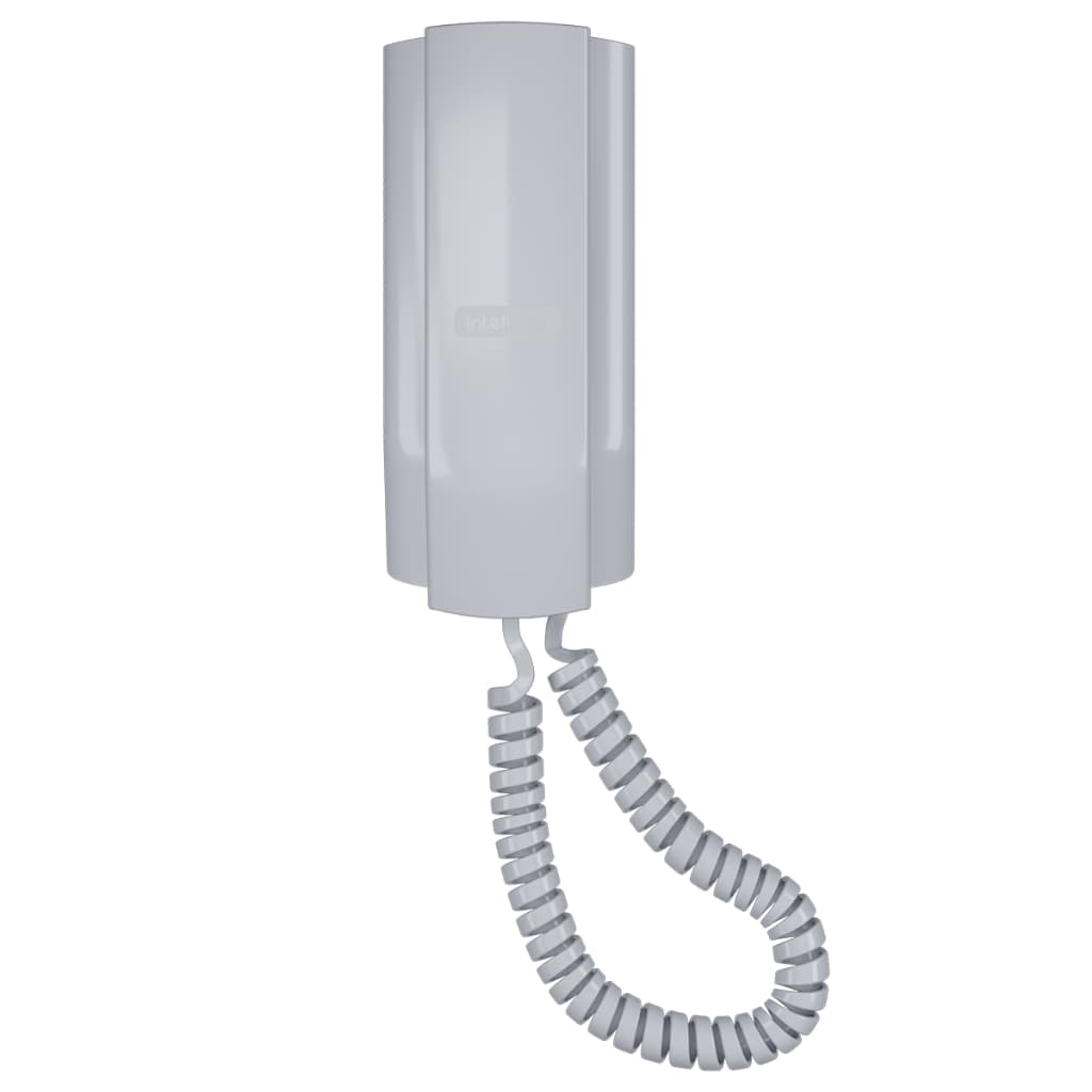 Interfone Terminal Dedicado Intelbras TDMI 300 Cinza Ártico Apartamento Condomínio