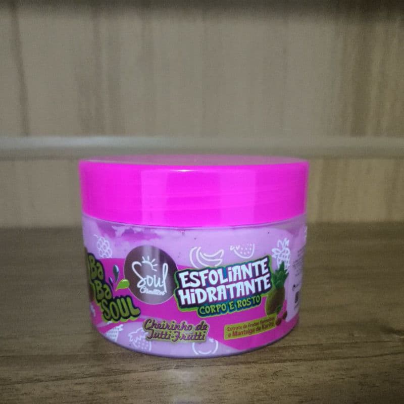 Esfoliante hidratante Babasoul tutti frutti 250g