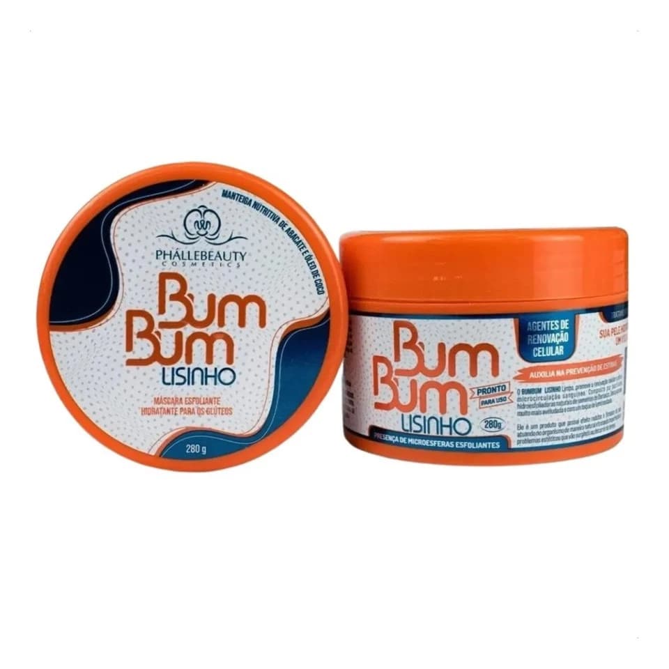 BumBum Lisinho Esfoliante e Hidratante 280g PhálleBeauty