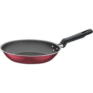 Frigideira Em Alumínio Com Revestimento Interno Antiaderente Starflon T1 Ø24cm Tramontina Vermelha 24cm