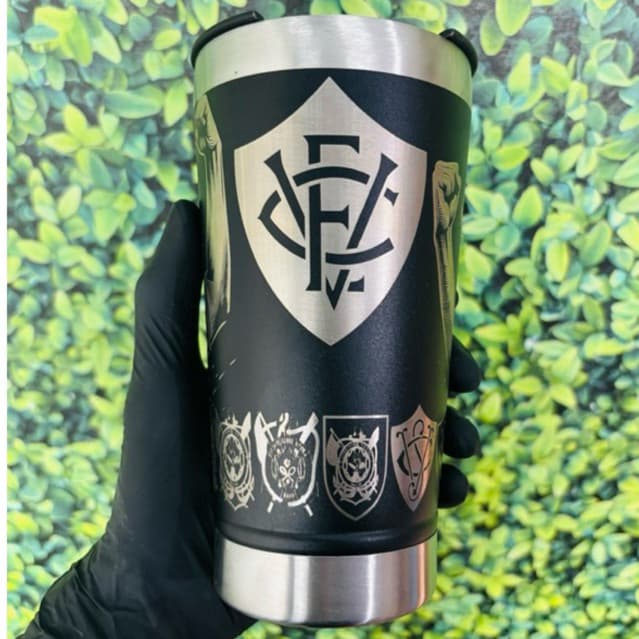 COPO TÉRMICO Esporte Clube VITÓRIA  personalizado a laser  360º Graus PREMIUM
