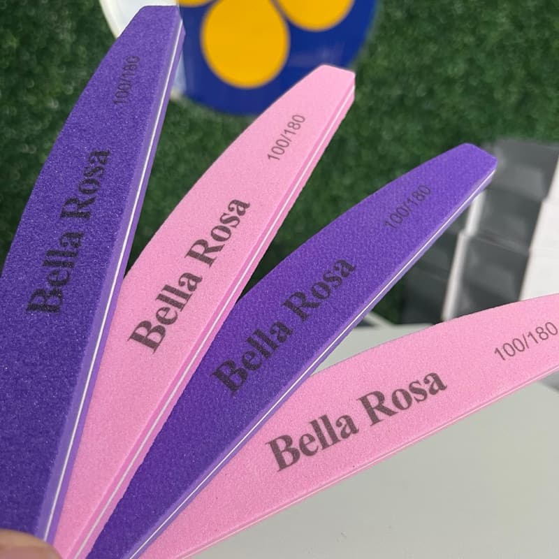 Lixa Polidora Profissional Bella Rosa- Polir Alongamentos de unha