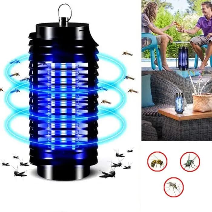 Lâmpada UV Mata Mosquito Elétrica Choque Pernilongo Moscas Traças Bivolt
