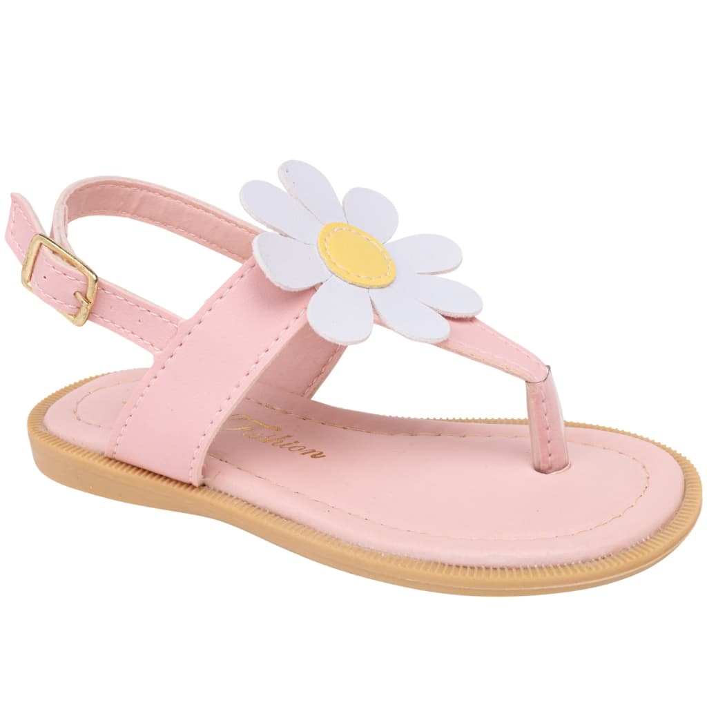 Sandália Infantil Feminina Rosa Margarida *ENVIO IMEDIATO*