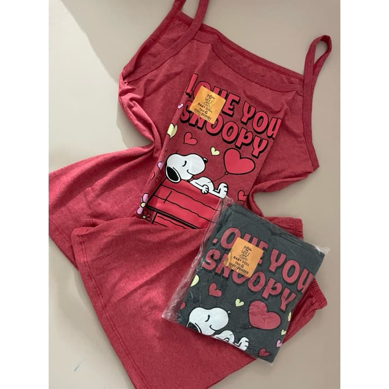 Baby Doll personagens linha luxo Pijama feminino Short Doll