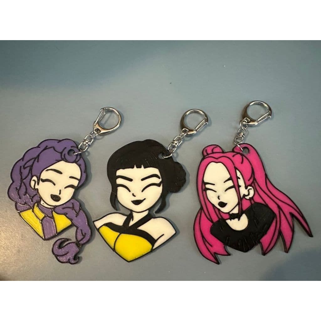 chaveiros k-pop Demon Hunters