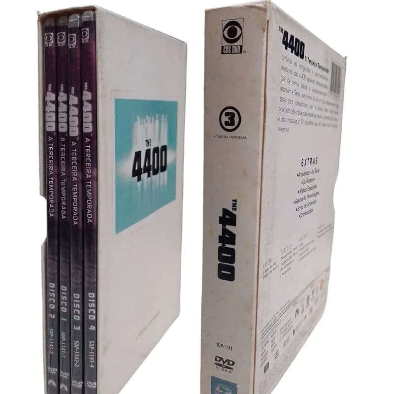 DVD - The 4400 A Terceira Temporada Completo Seminovo