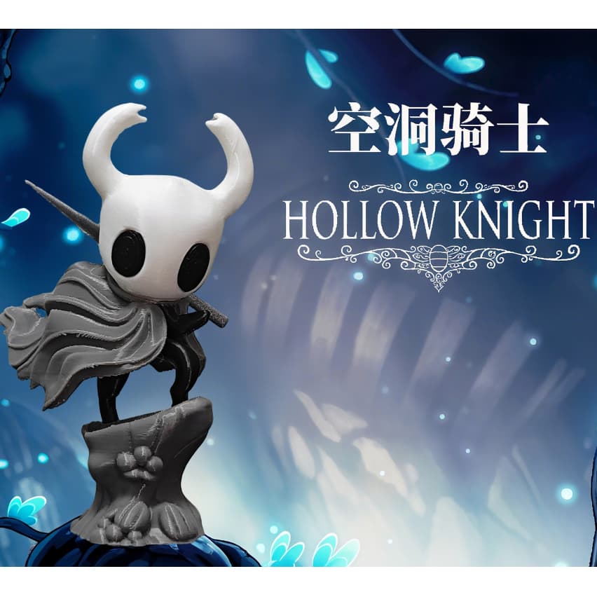 Boneco Hollow Knight - Personagem Knight – Colecionável