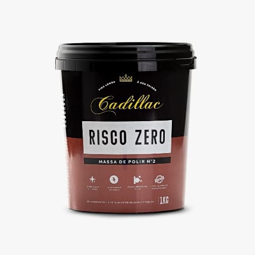 Massa De Polir N2 Risco Zero Cadillac 1KG