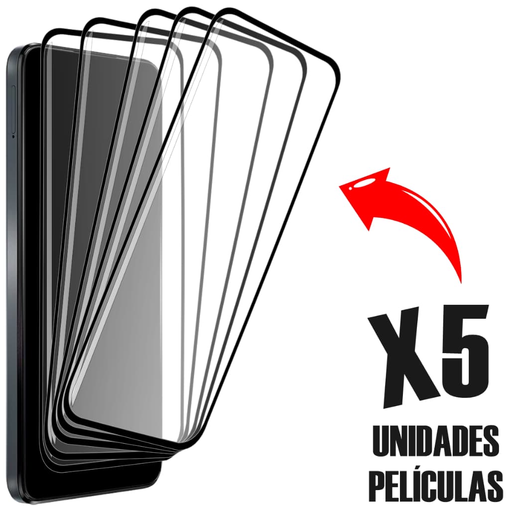 Película Para Realme C75 Cerâmica 9D - Não quebra - 2 - 3 - 4 ou 5 Películas