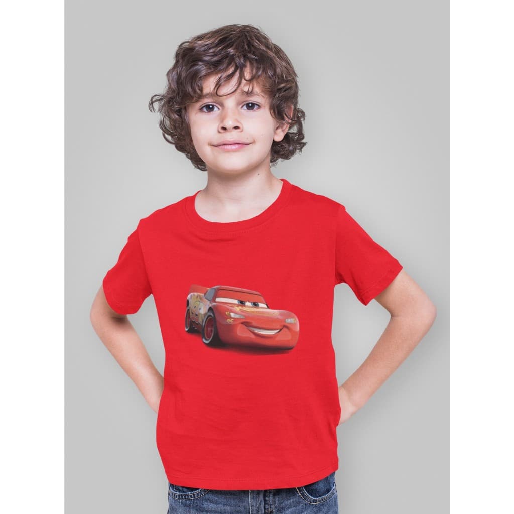 Camiseta Relampago Macqueem Infantil Camiseta Carros Estampa Personalizada