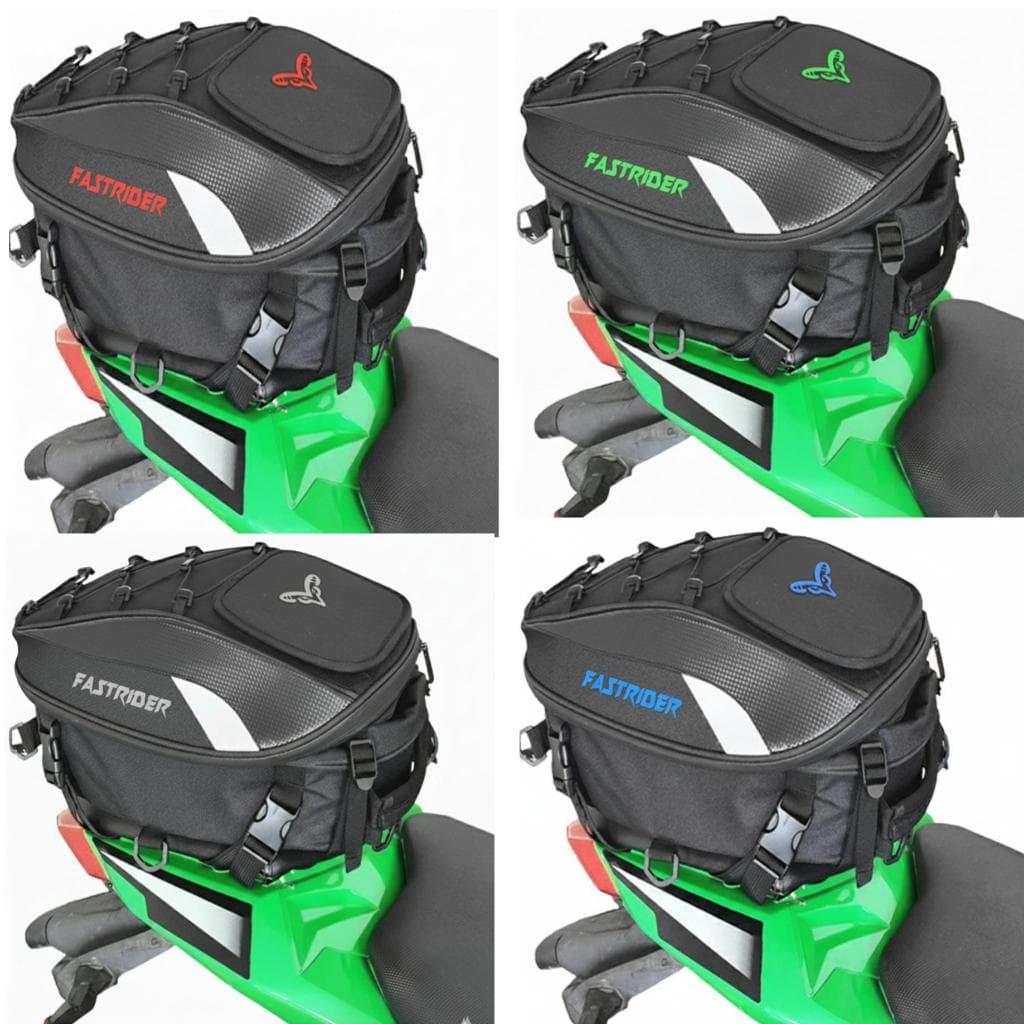 Mochila Baú 2 Em 1 Bagageiro Moto E Costa 37 L Com Capa Proteção Expansível Motocicleta