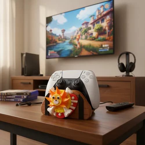 Suporte De Controle One Piece Thousand Sunny Xbox, Ps5, Ps4