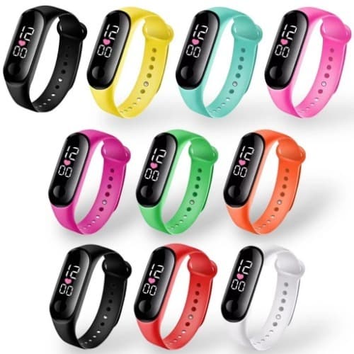 Atacado Revenda Kit 10 Relógio A Prova de Agua Dgitial Smartwatch