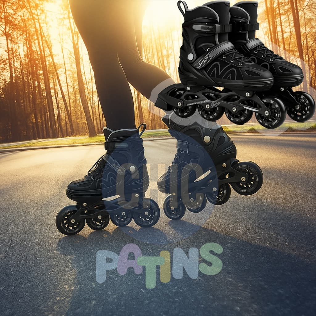 Patins Infantil Roller Inline Menina Meninos Atacado Ajustável Presente Dia Dos Criança Promoção