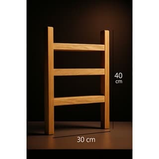Escada Decorativa para pano de prato ou lavabo .. Tendência na decoração!