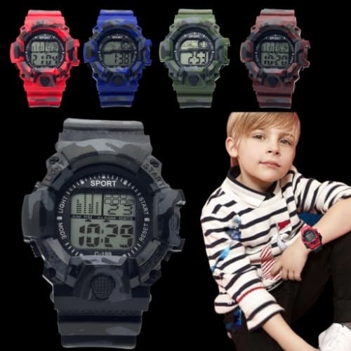 Relógio Digital Infantil Masculino Feminino Qualidade Premium Presente para crianças