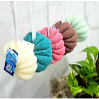 Esponja Elegance de Banho Bola, Esfoliante Forma de Abóbora, Espuma De Banheiro