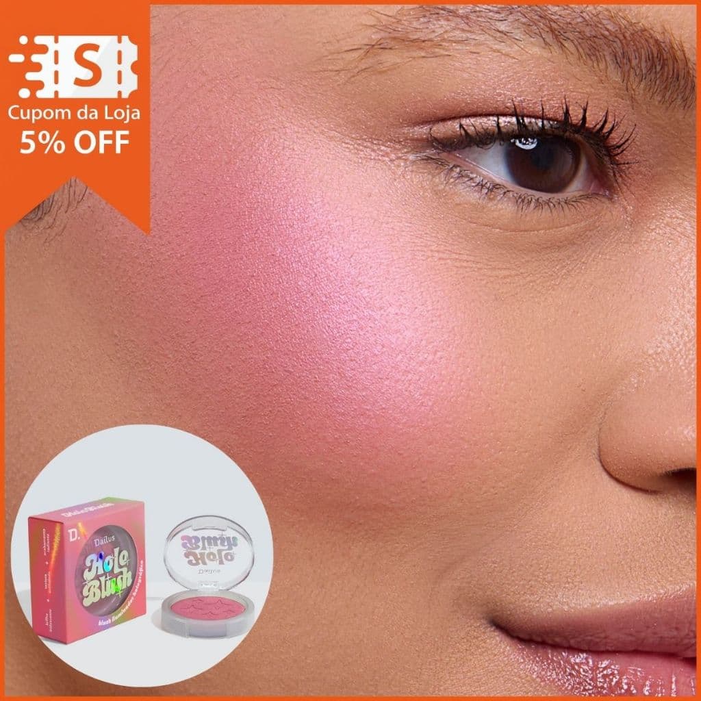 Blush Compacto Dailus Holo Blush 5,2g