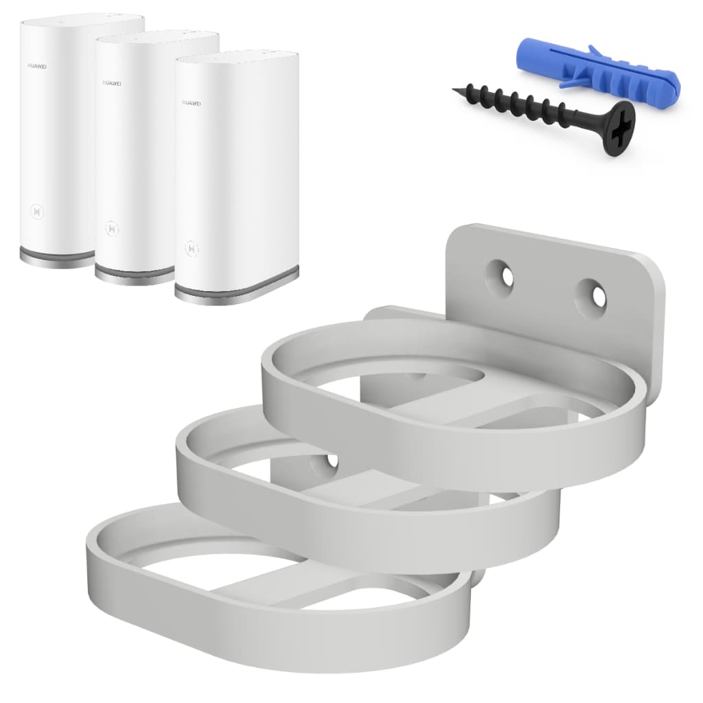 Kit 3 Suporte De Parede Roteador Huawei Wifi Mesh 3 Ws8100