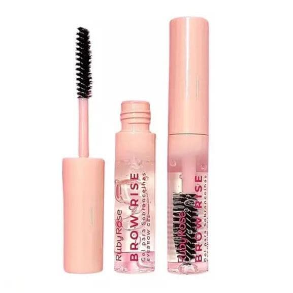 Gel para Sobrancelhas Brow Rise - Ruby Rose 8,3g Linha Rosa Gel Rímel incolor EyeBrow Gel