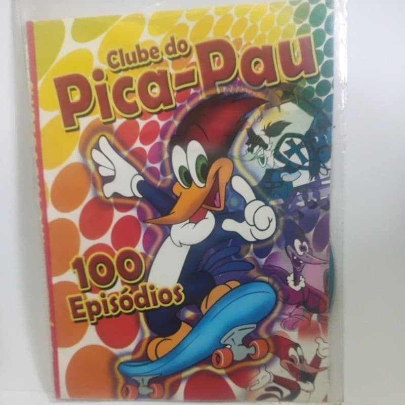 dvd Pica pau 100 episódio