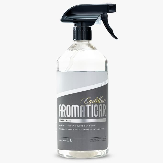 Aromatizante Carro Novo Aromaticar Cadillac 200ML Cheirinho Automotivo e Ambientes