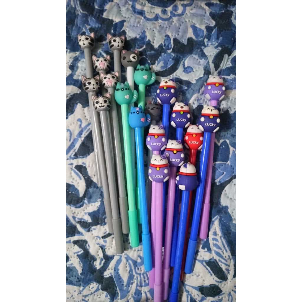 Caneta Cat tinta preta