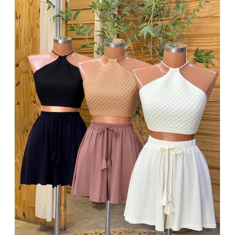 Kit 3 ou 2 Shorts Viscolycra Godê Levinho