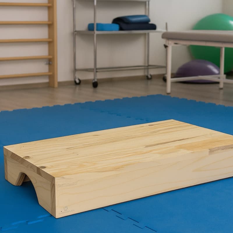 Step em Madeira Compacto – Exercícios Funcionais, Fisioterapia e Idosos
