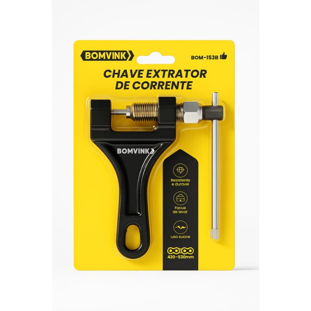 Chave Extrator Pino Corrente Moto Abrir Corrente Mod 420 428 520 525 530