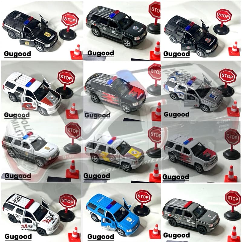 Carrinho Miniatura Viatura da Polícia
