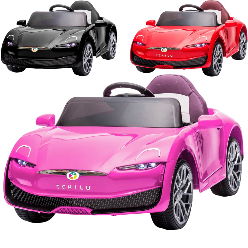 Carro Carrinho Elétrico Infantil Controle Remoto Luz Som Música Cinto Bivolt Menino Menina